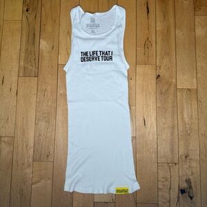 Awful Lot Of Cough Syrup The Life‎ That I Deserve Tour Shirt Mens XL Tank Ribbed